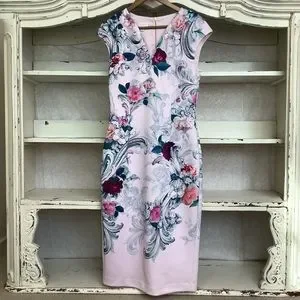 Ted Baker London | Dresses | Ted Baker Pink Floral Dress